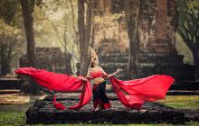 Temples, City, Beach