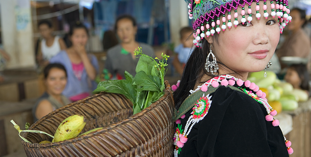 Akha girl, northern Laos