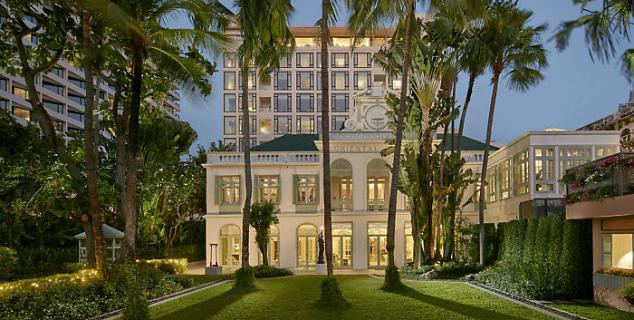 Authors Wing at dusk