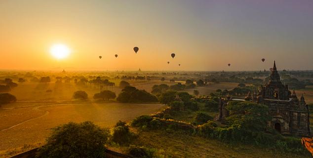 Balloons Over Bagan