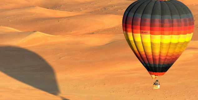 Balloons over the Desert