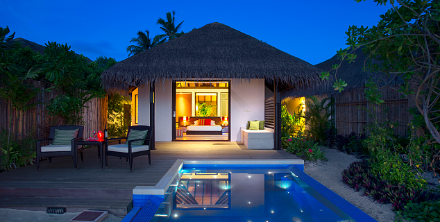 Beach Villa with Pool
