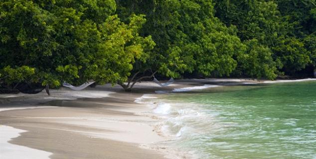 Beach at Gaya Island
