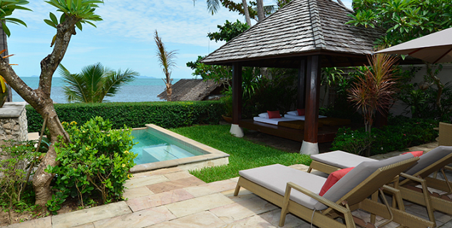 Beachfront Pool Villa