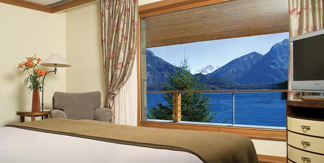 Bedroom with Lake Views
