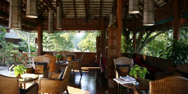 Dining area at Khum Lanna