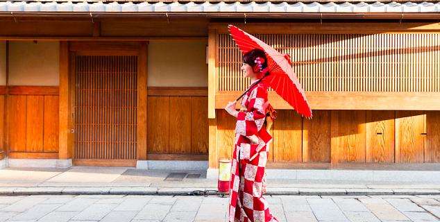 Geisha for a day, Kyoto