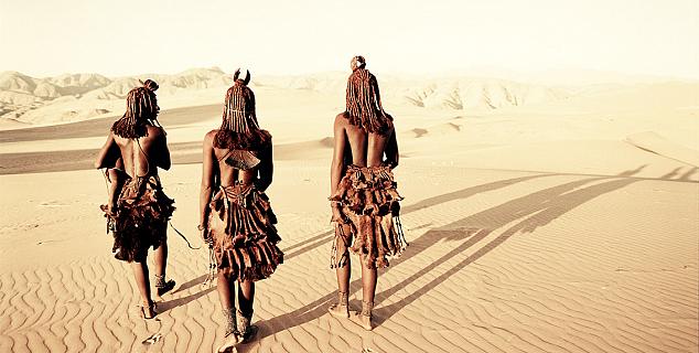 Himbas in the Hartmann Valley