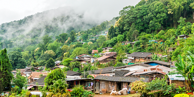 Hmong village, Thailand