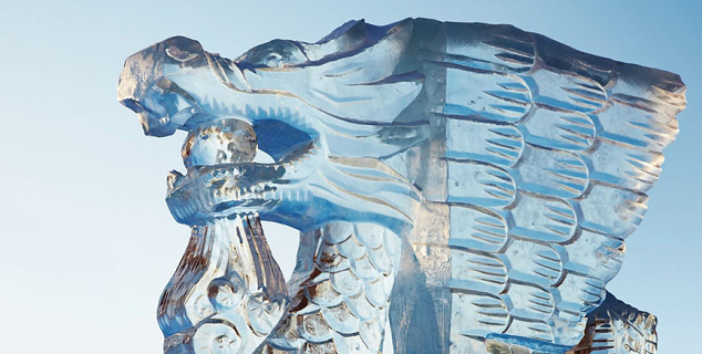 Ice Sculpture in Harbin