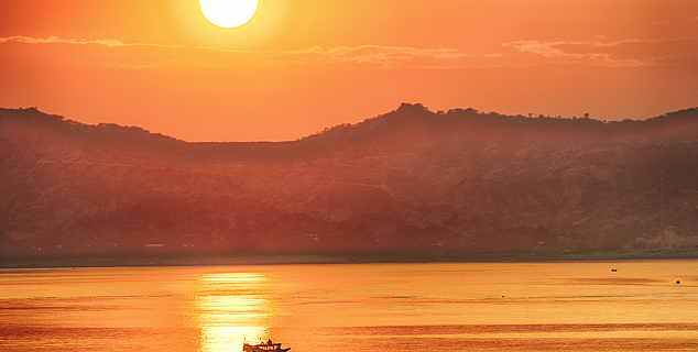 Irrawaddy Sunset