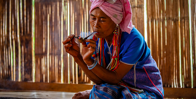 Karen lady near Chiang Mai