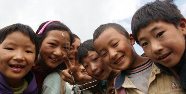 Kids in Lijiang