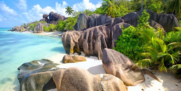 La Digue beach