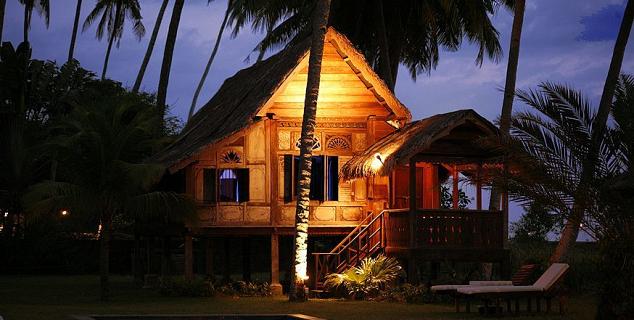 Laguna Villa at Night
