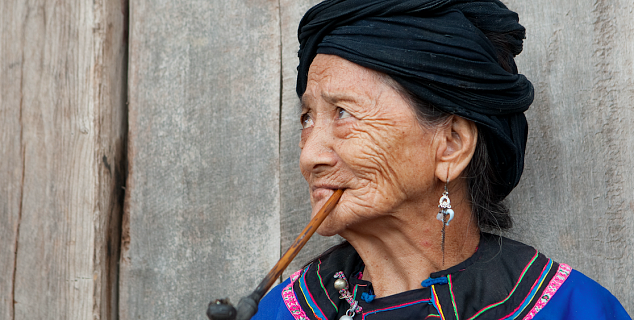 Lolo lady in Muang Sing