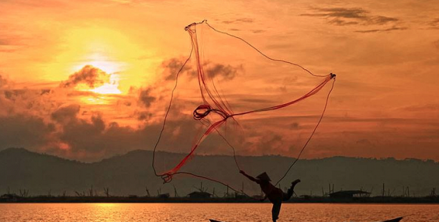 Lombok fisherman