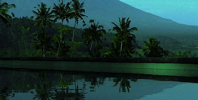 Mount Agung in the morning