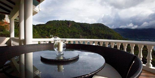 Mountain view from terrace