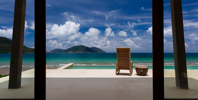 Ocean Front Two Bedroom Villa