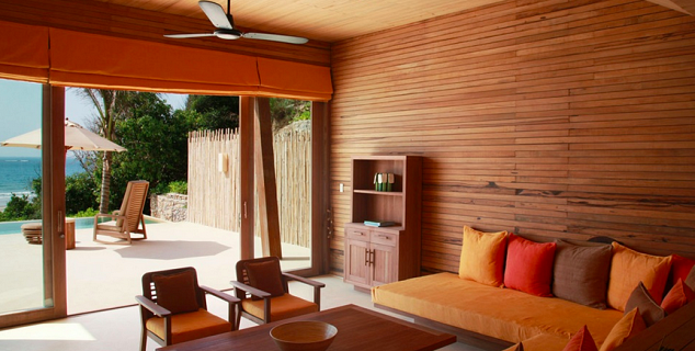 Ocean Front Two Bedroom Villa