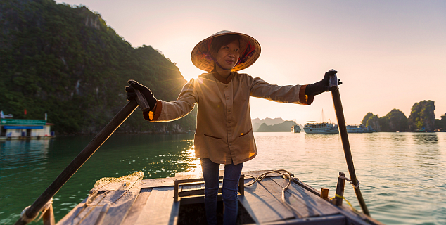 On Halong Bay