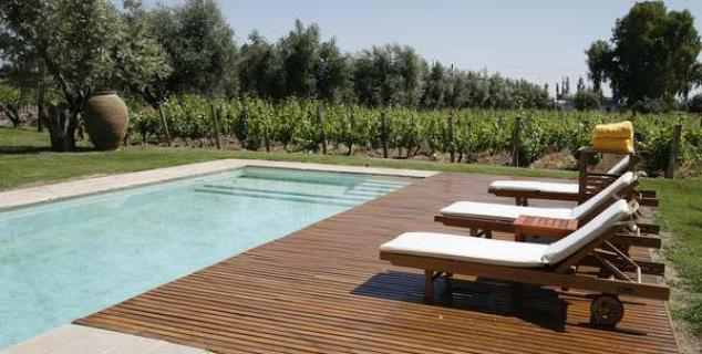 Outdoor Pool and Sunloungers