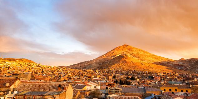 Potosi at Sunset