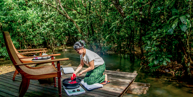 Reflexology at the Spa