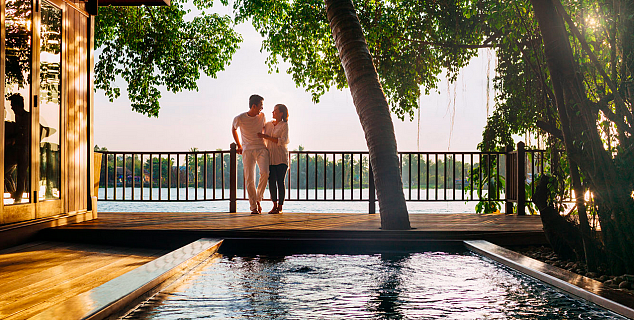 Riverfront Pool Villa