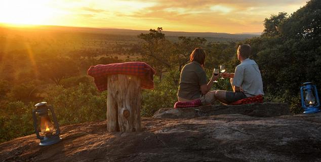 Sundowners in the Kopjes