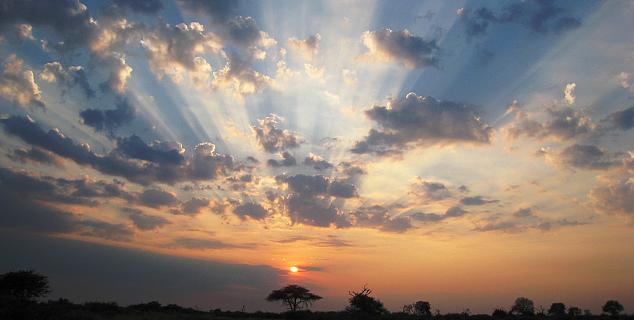 Sunrise over the Delta