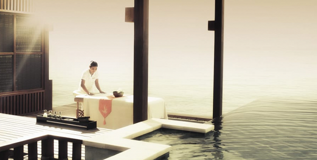 Sunset Water Villa with Pool