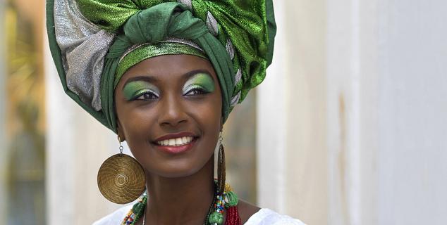 Traditional Baiana Attire, Pelourinho