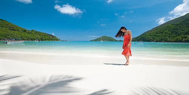 Two beautiful beaches