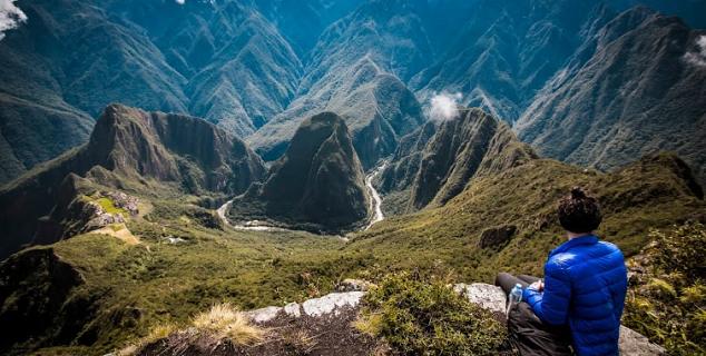 View from Machu Picchu