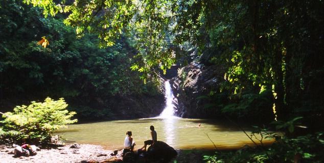 Waterfall at Tabin