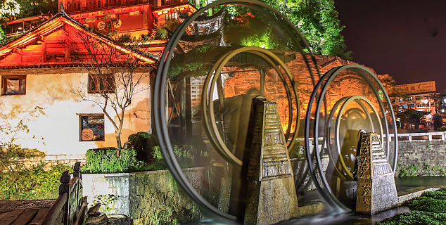 Waterwheels in Lijiang