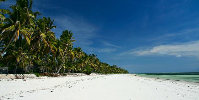 White sand, Zanzibar